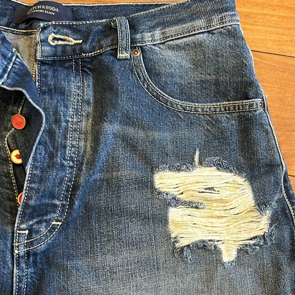 Scotch & Soda Jean Shorts - Picture 9 of 10